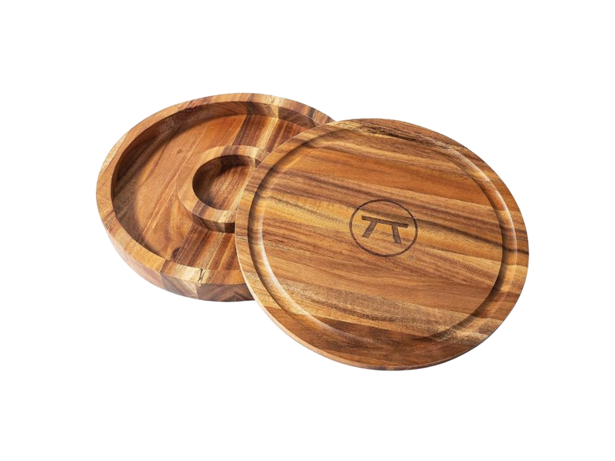 Outset Acacia Wood Margerita Salt Rimmer