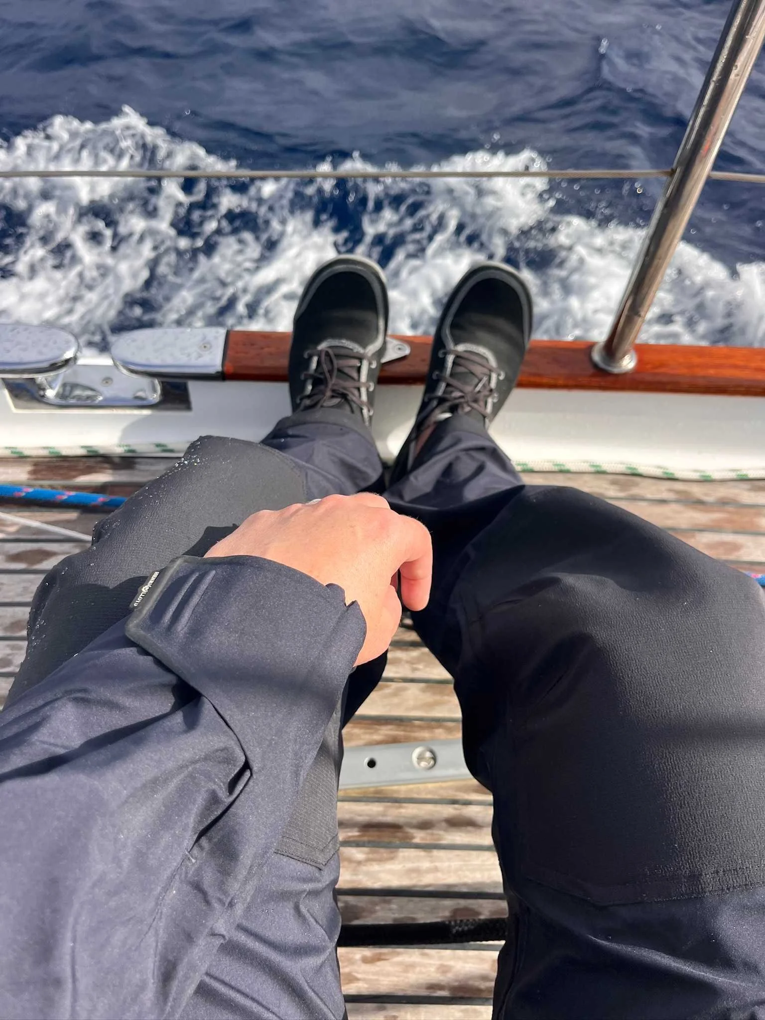 Astral Loyak EZ HT on deck sailing