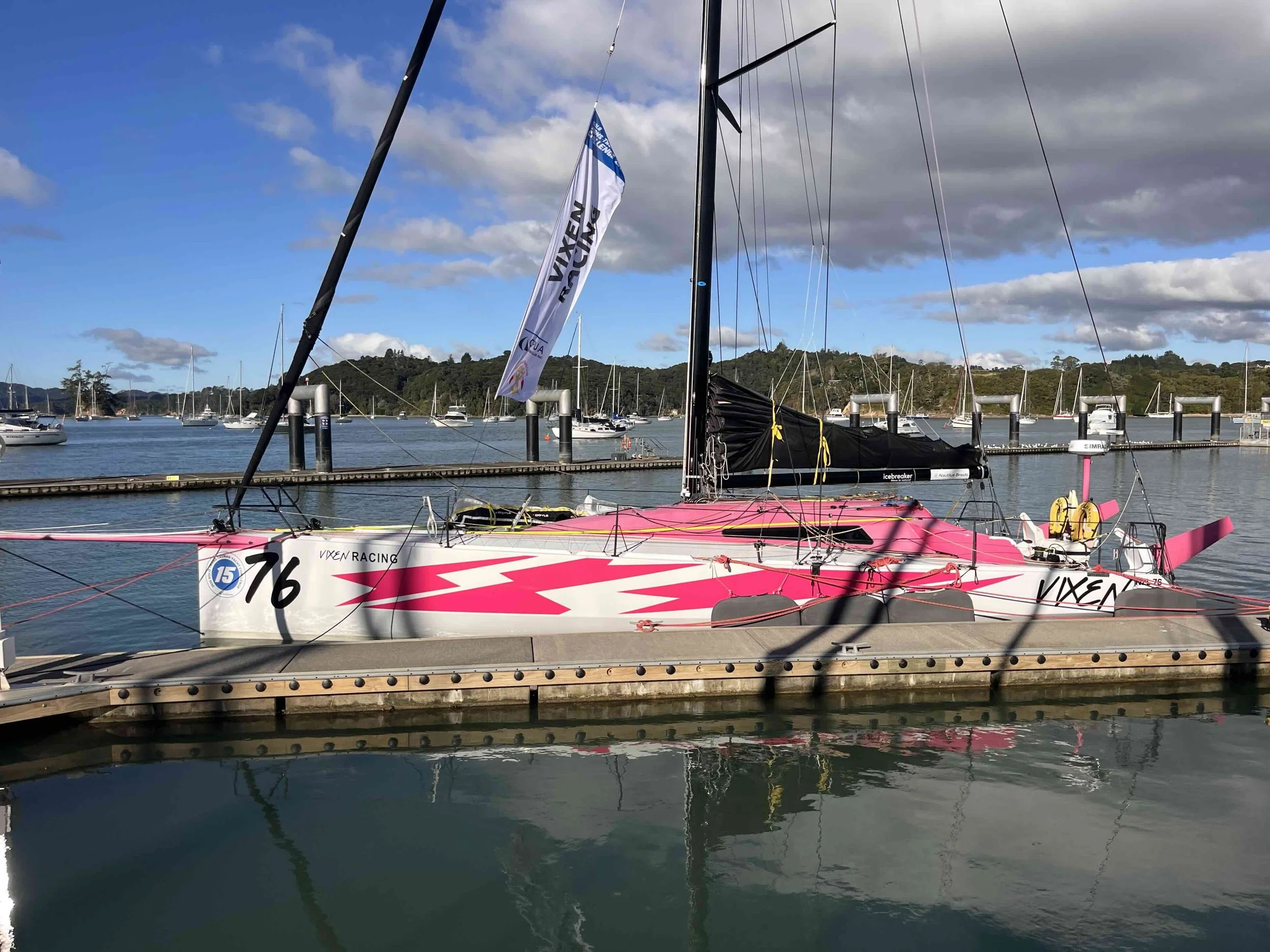 Vixen Racing prepped and ready at Opua, New Zealand
