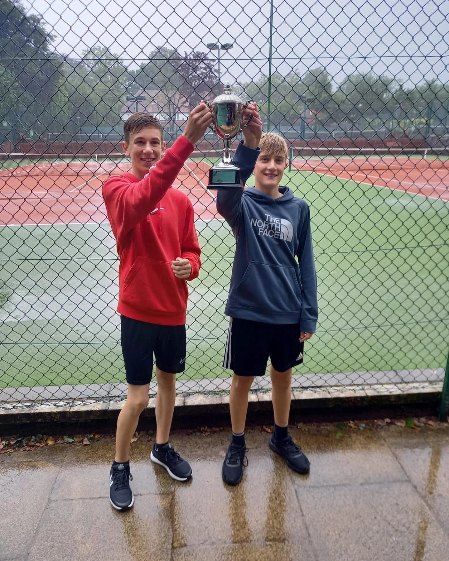 Congratulations to Ben, Joseph and Isaac for winning the 14&amp;U and @ben_mckie15 and @will_davies_007 for winning the 16&amp;u Cheshire league