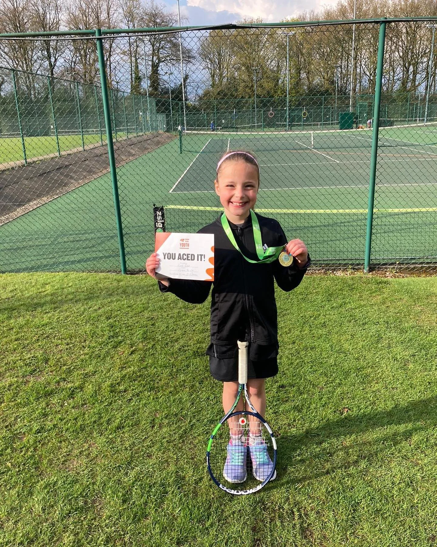 Well done Lucia for winning her first grade 4 event, winning all 6 matches, including a 10-8 win from 7-3 down in the final