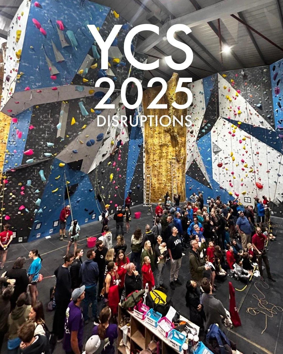 We are delighted to be hosting YCS again this year on Saturday 4th October. 

As many of you will know by now, this involves some minor disruptions in setting and available climbing routes in the run up to the event, and means we will be closed to me