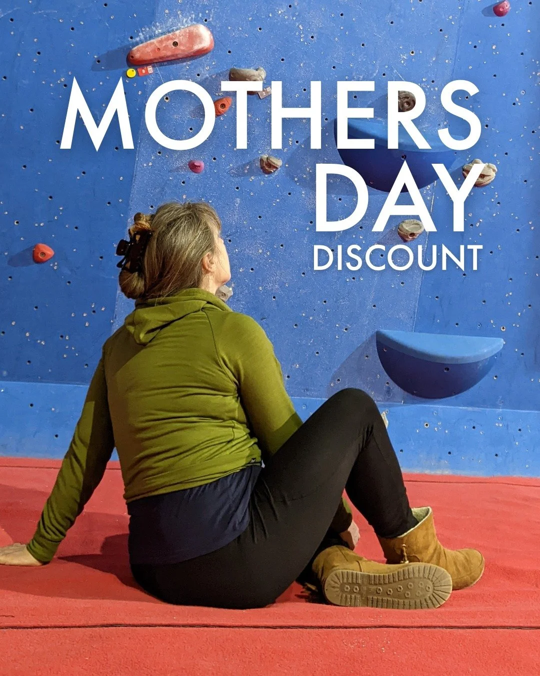 Mum&rsquo;s get half price entry when you bring your kids (yes, even the fully grown ones) for a climb this Mother&rsquo;s Day! Who needs a better excuse to enjoy a great day of climbing together as a family?

Offer only runs on this Sunday 15th.