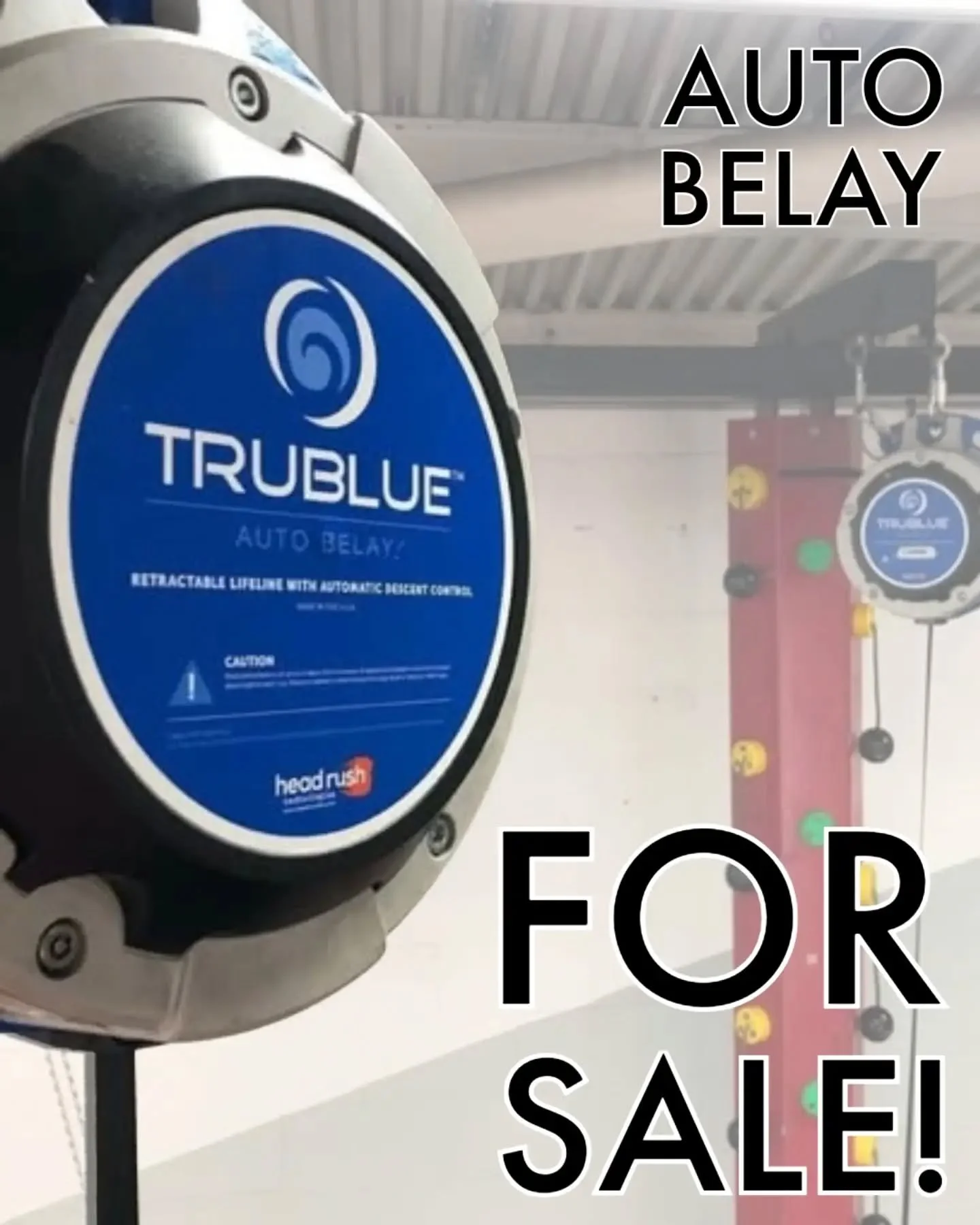 Here is something a little bit different&hellip;

We recently closed our Guildford RockBox site and now find ourselves with 12 x Auto Belays for sale. Perfect for an awesome home wall set up or maybe you work at a centre that could benefit from one o