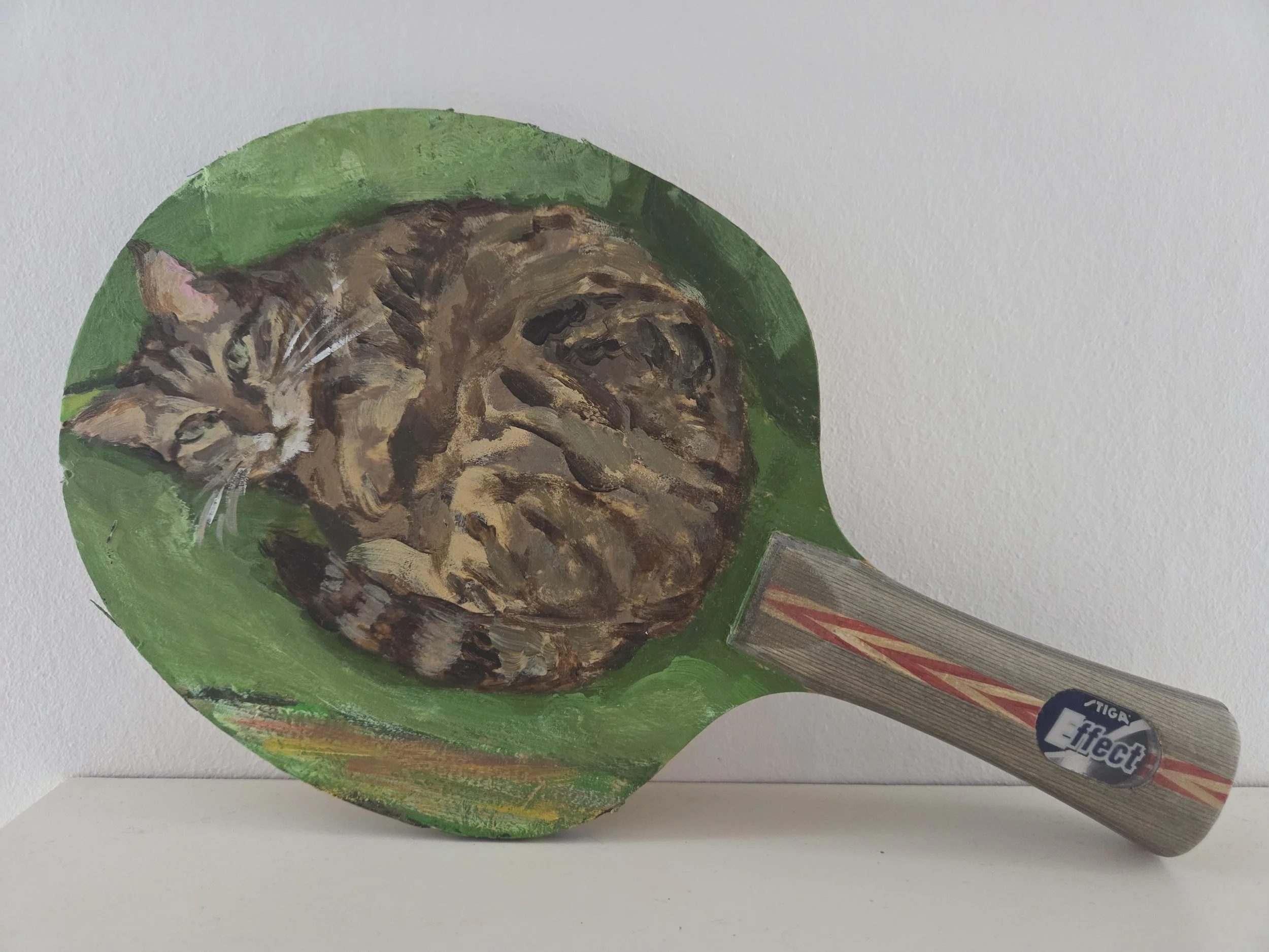 Curled Up in Green