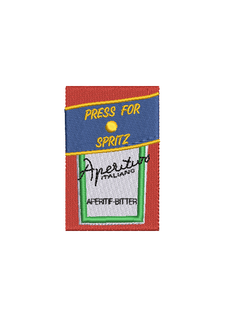 Press for Spritz Embroidery File - Download