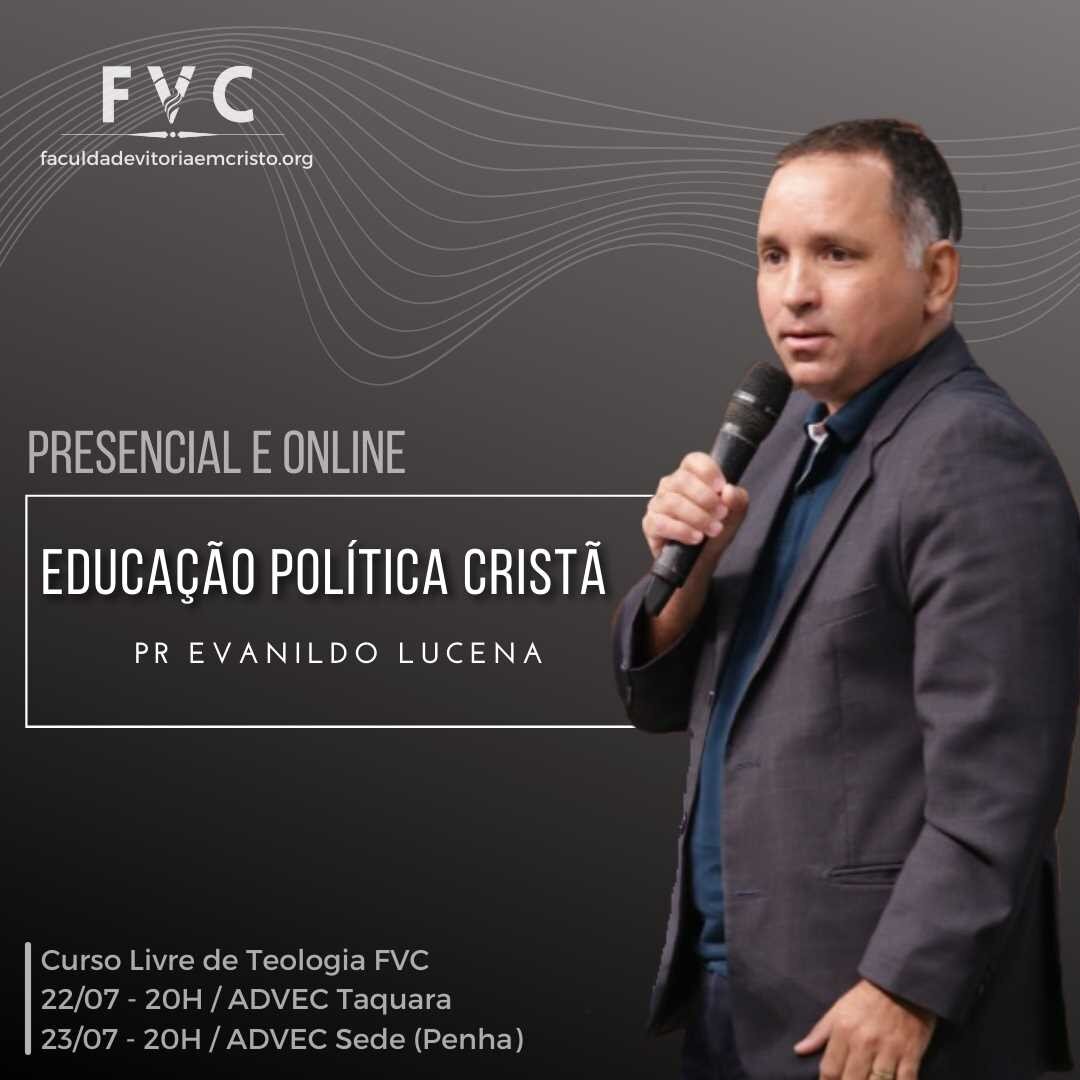 Educa&ccedil;&atilde;o Pol&iacute;tica Crist&atilde; - Pr Evanildo Lucena
Conte&uacute;do liberado na sala de aula. 

Os governantes de bom car&aacute;ter e fi&eacute;is ao Senhor sempre usar&atilde;o sua autoridade para o benef&iacute;cio do povo e 