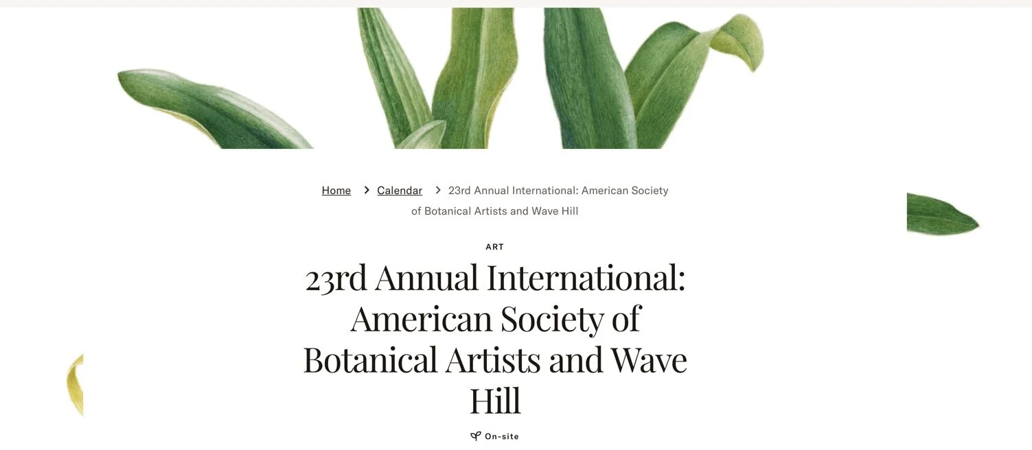 INSPIRATION: SPOTLIGHT ON WAVE HILL