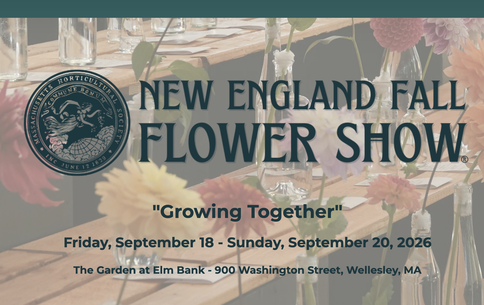 New England Flower Show: "Growing Together"