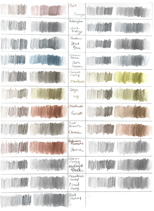 Using Tinted Graphite to Illustrate Nature — NESBA