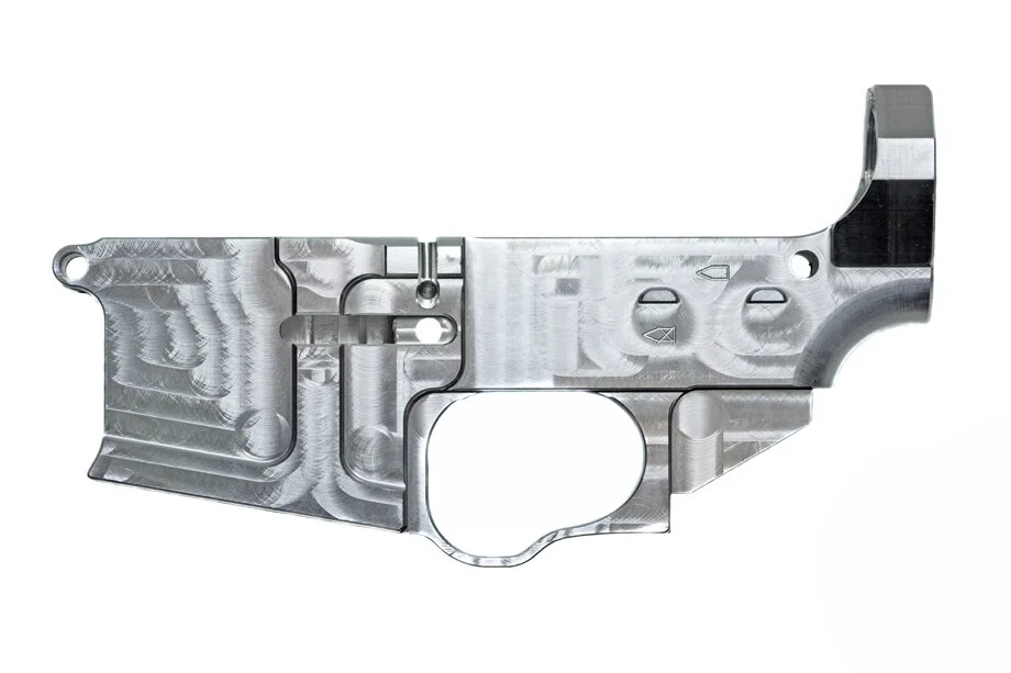 80% AR-15 Lower Receiver Firearm and Gun Product Photography Shoot