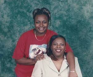 LaQuanta and her mother, Pam