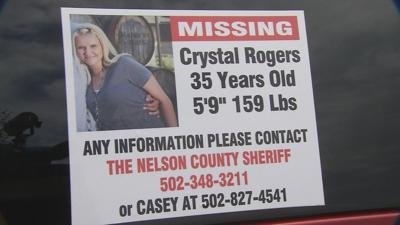 Crystal Rogers went missing from Bardstown, KY