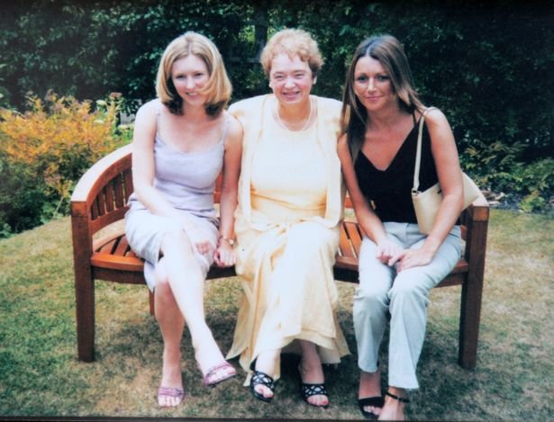 Claudia Lawrence with her mother and sister