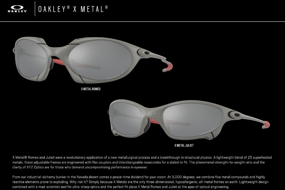 oakley romeo x metal