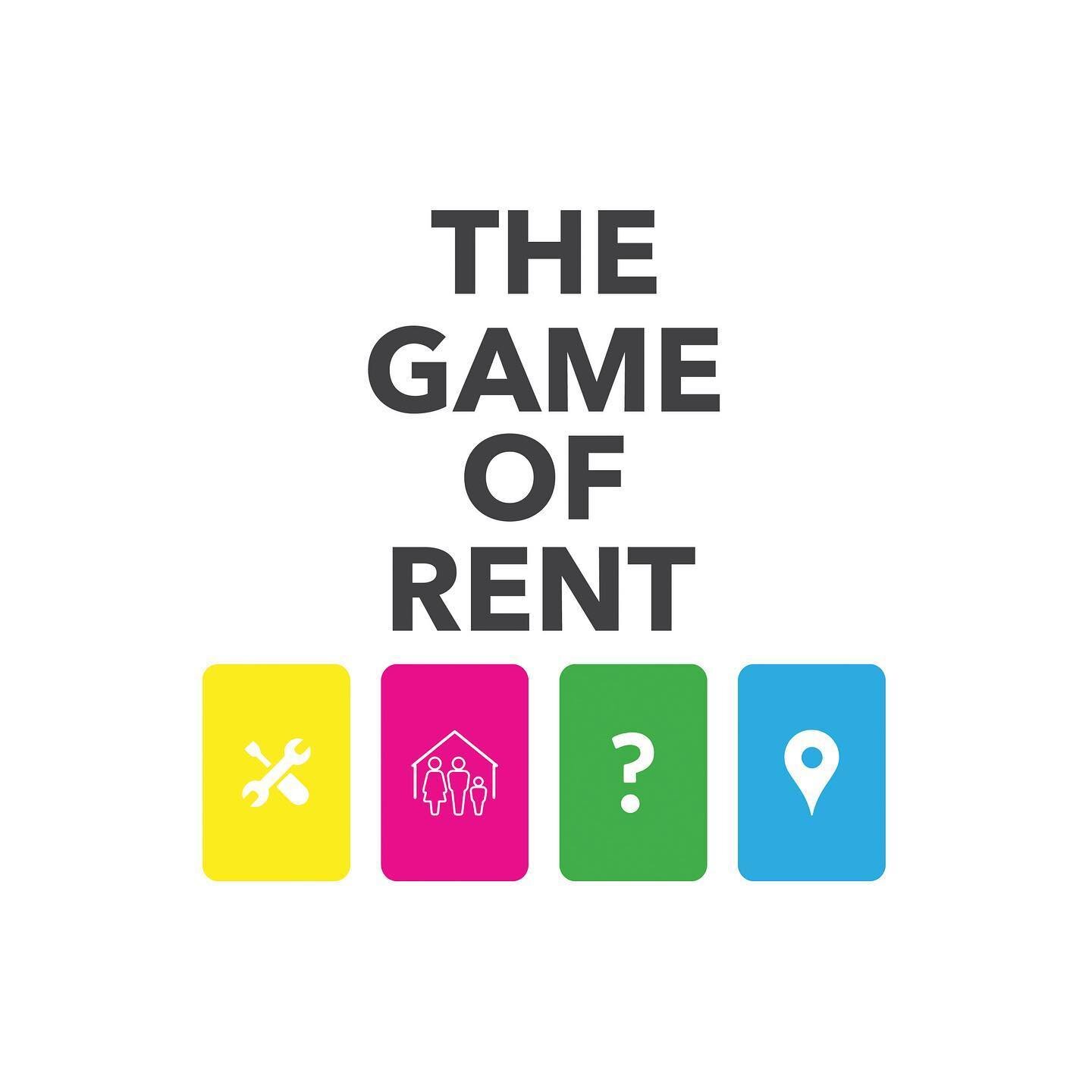The Game of Rent is a board game created by Kelsey Oesmann from Urban Housing Solutions in Nashville. The goal of the game is to help educate people on the issues and struggles surrounding finding affordable housing in major US cities. Jaden Hicks te