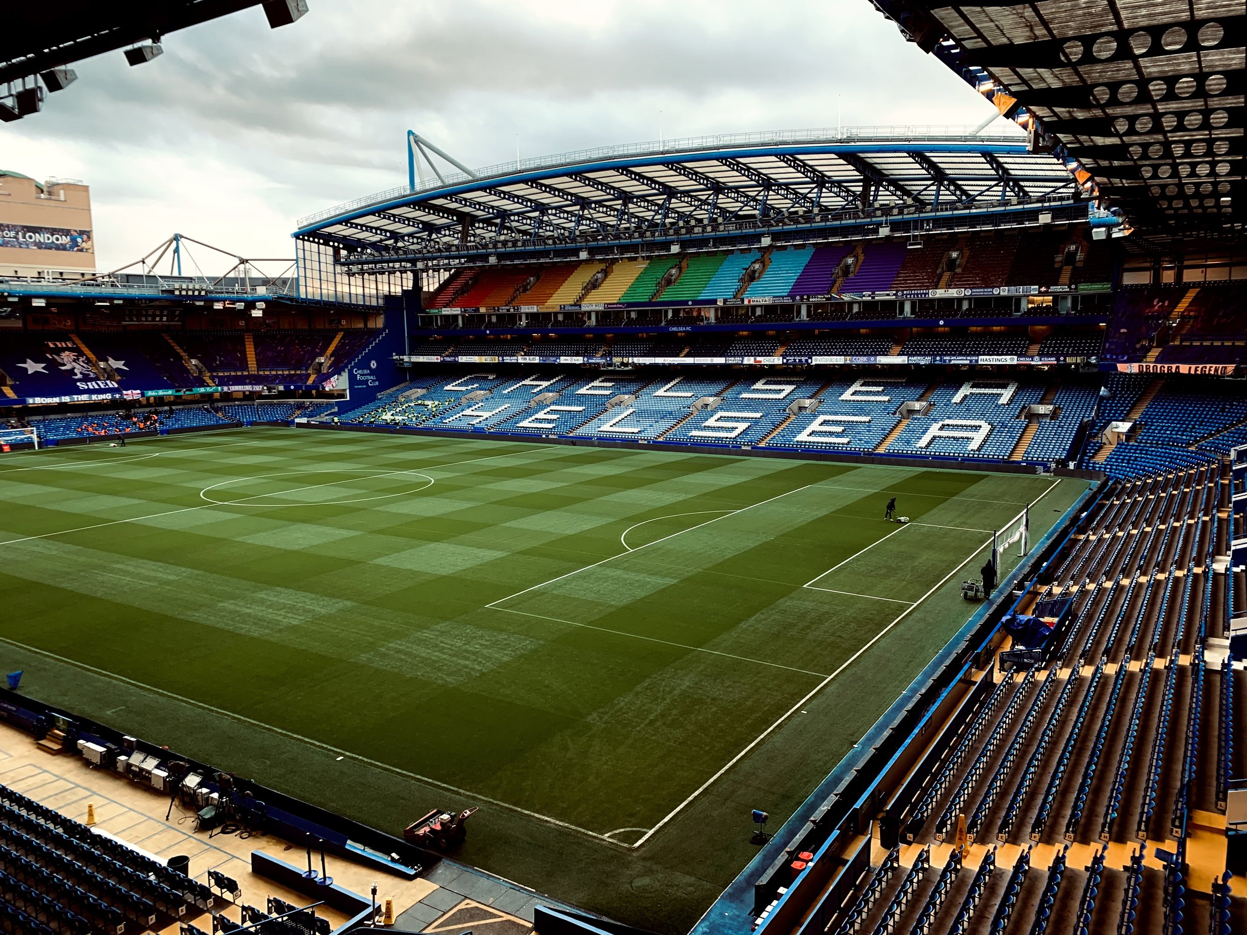 Chelsea FC on X: Good afternoon from a sunny Stamford Bridge. We