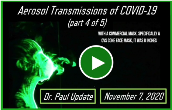 Aerosol Transmission of COVID-19 (Part 4 of 5) - November 7, 2020