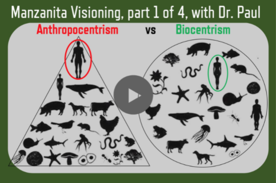 MNZ Visioning: Anthropocentrism vs. Biocentrism, Pt. 1 of 4, April 18, 2021
