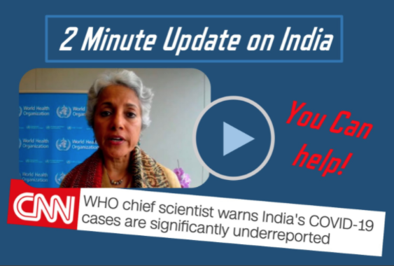A 2-minute Update on India, May 9, 2021