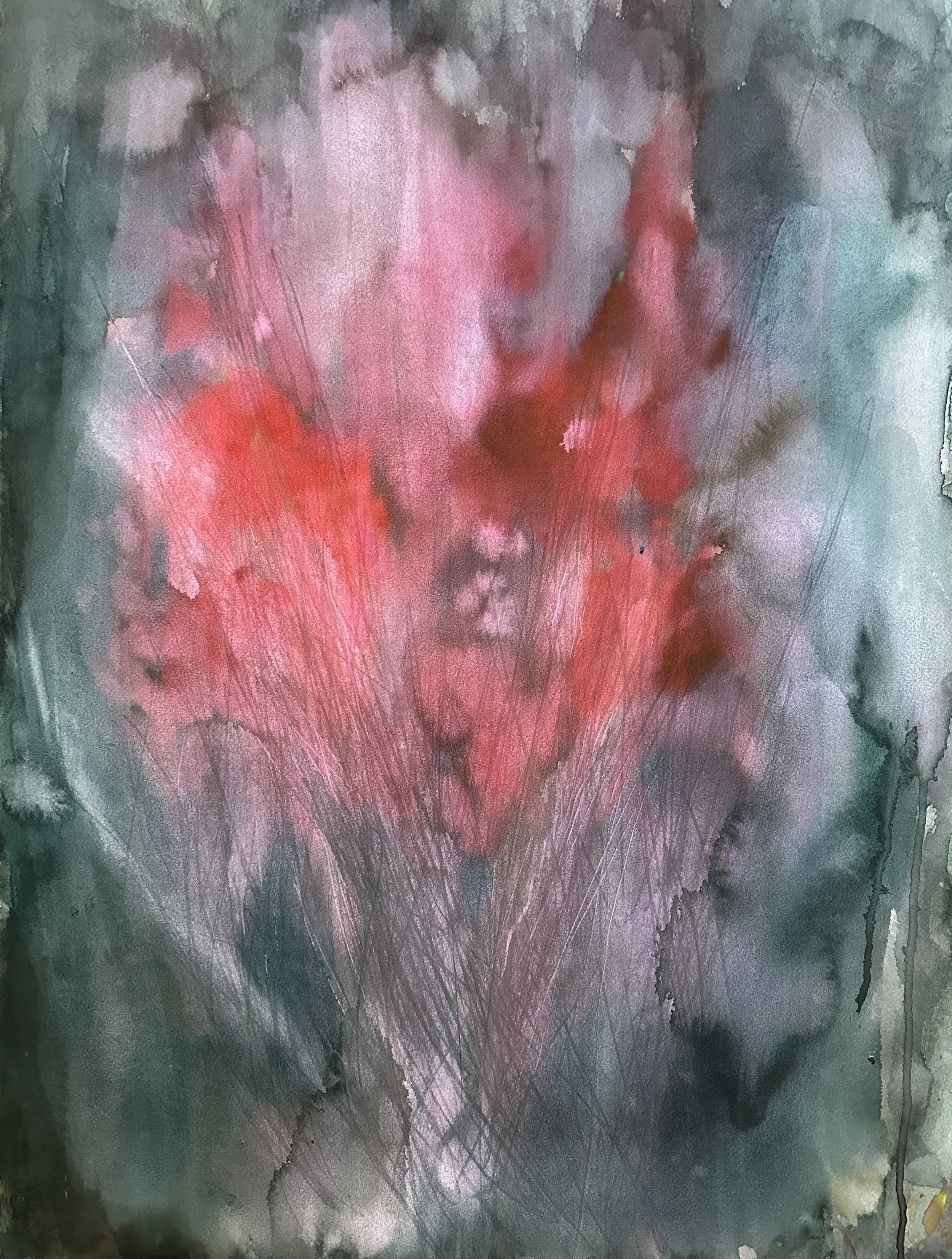 No. 7 (Series I)
Victoria J. Fry (2025)
Watercolor on paper
22 x 30 in.