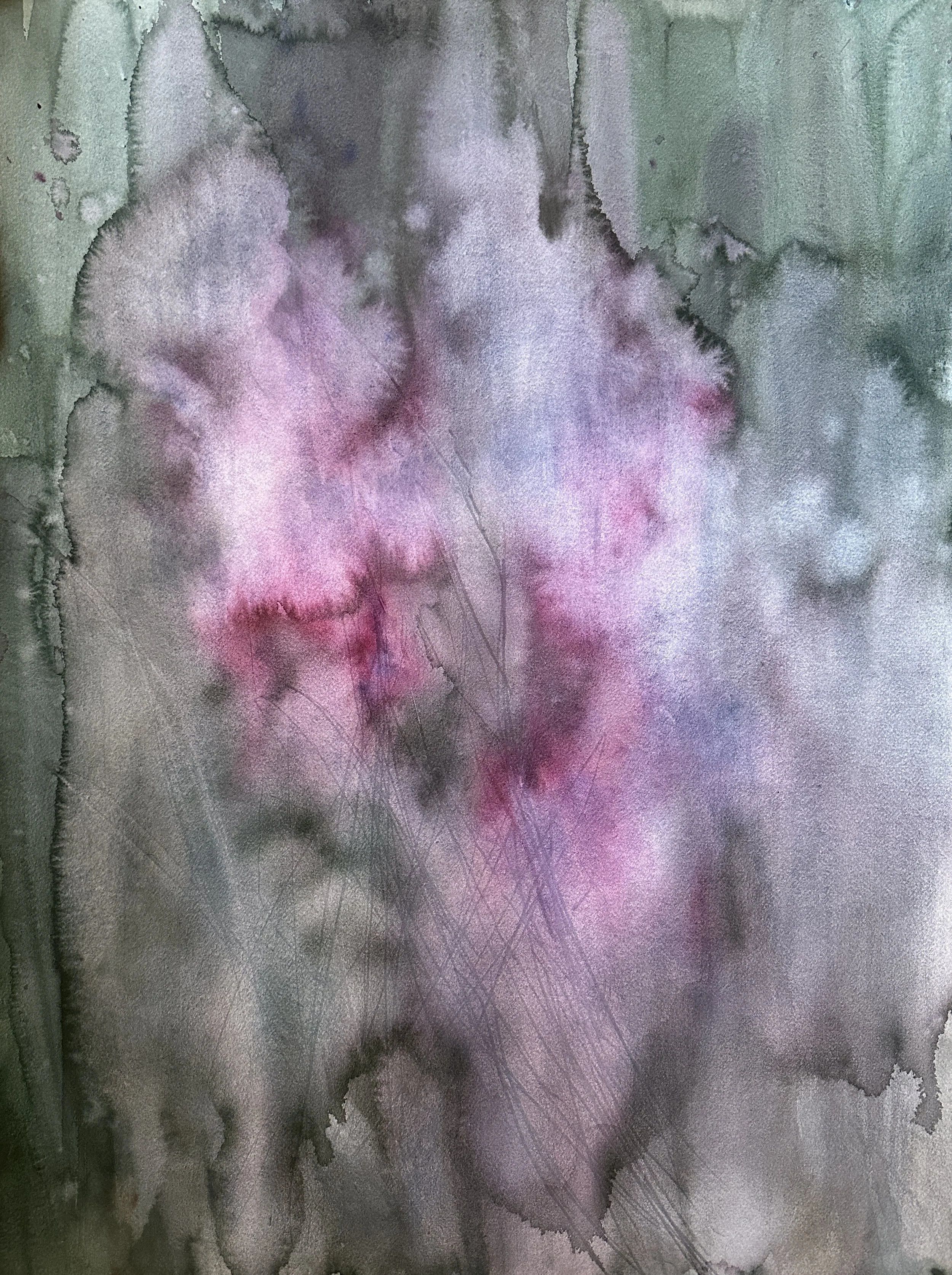 No. 5 (Series I)
Victoria J. Fry (2025)
Watercolor on paper
22 x 30 in.