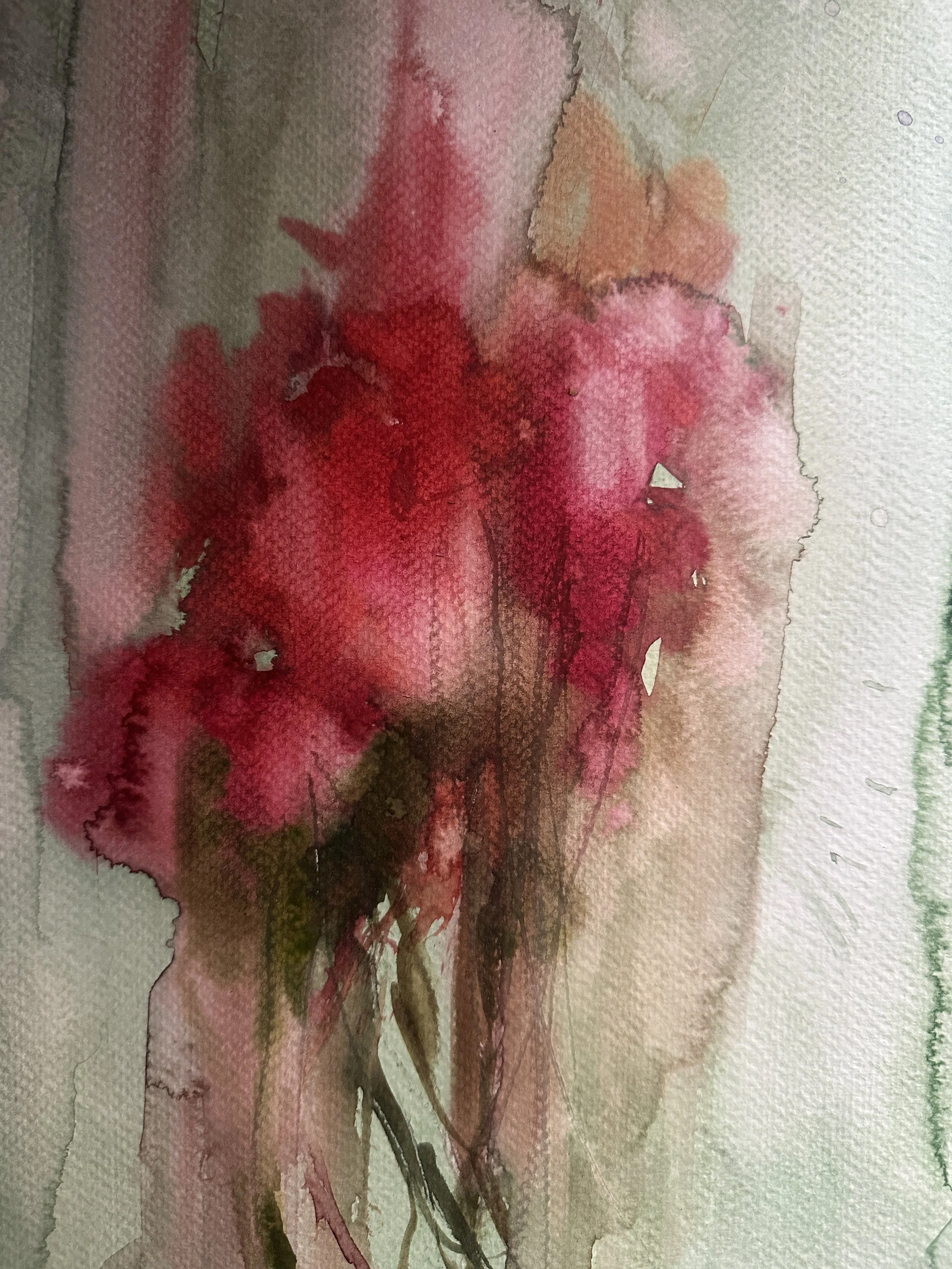 No. 3 (Series II) Victoria J. Fry (2025) Watercolor on paper 9 x 12 in.