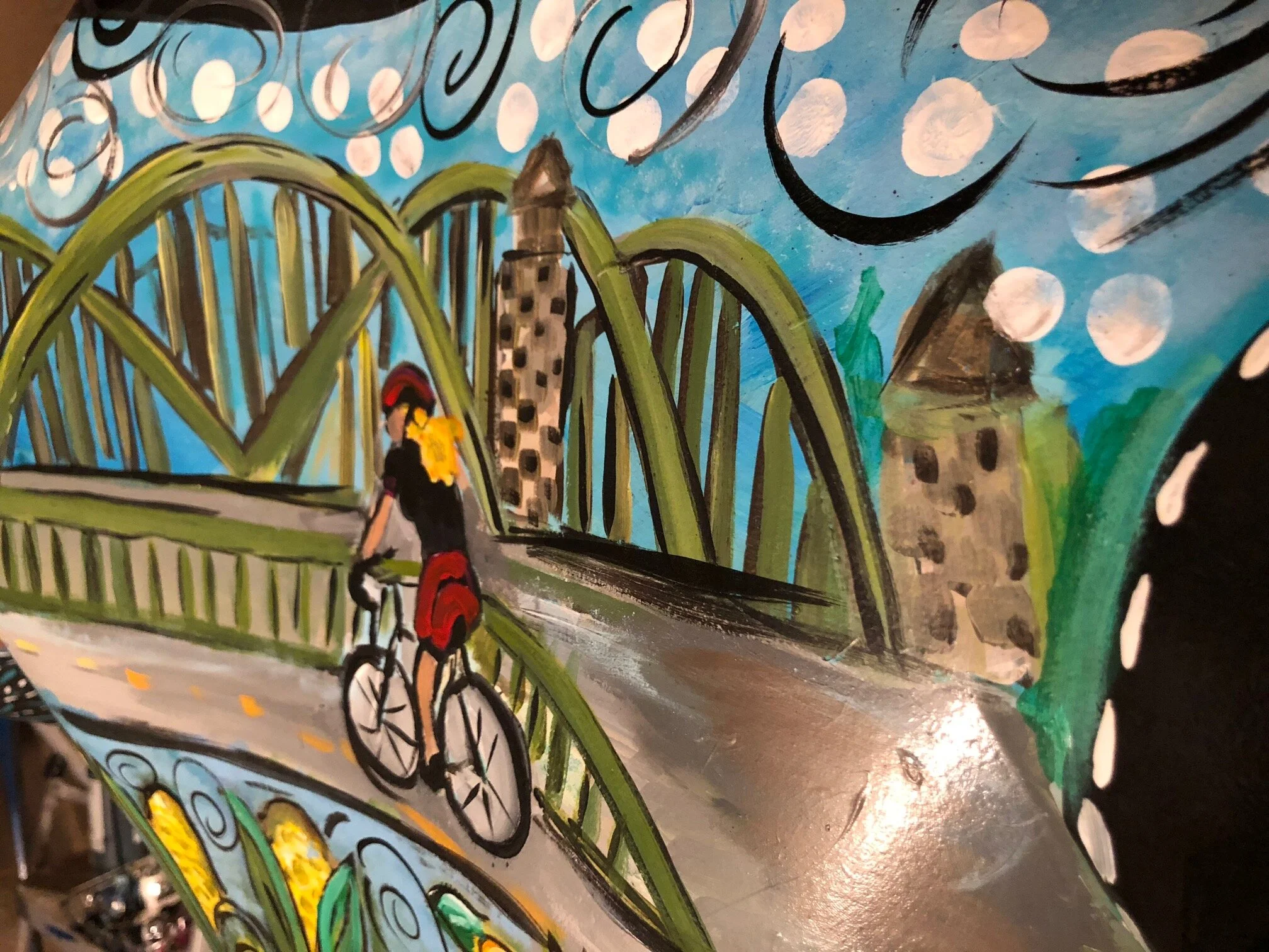 Adding the biking