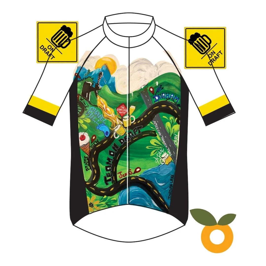 New project with a personal twist. If you follow my painting business, @happy_artifacts you know know I love to make things as playful as possible, especially it comes to my interest in cycling.

My local cycling club needs an updated jersey, so I vo