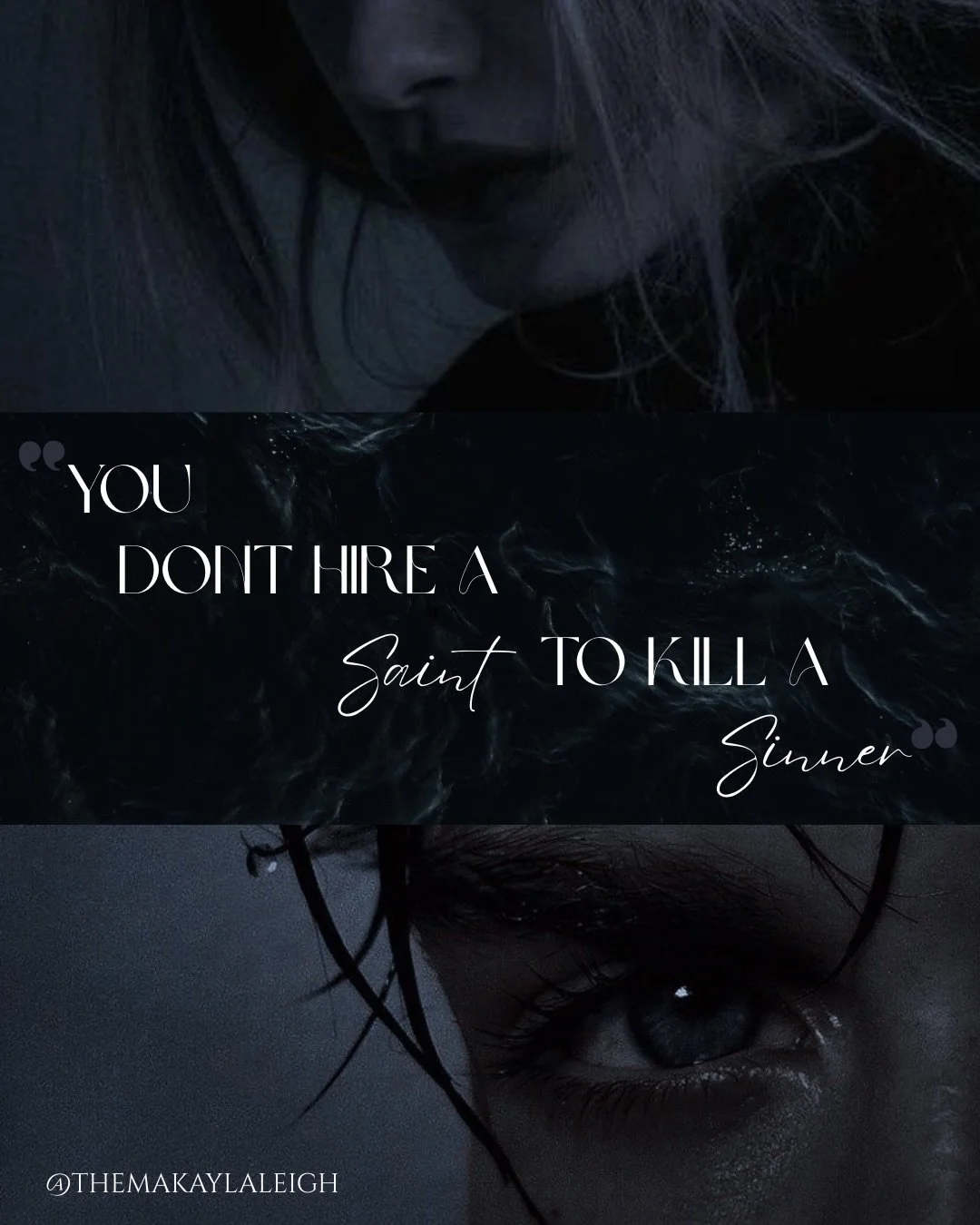 🌊 Direct quote from my NA romantasy (see next slide/pinned post for more info) 🌊
&bull;
⚔️ BURN THE SHIPS is about an assassin prince &amp; a bounty hunter pirate who get stuck in a blood pact during a deadly heist where they can&rsquo;t kill each 