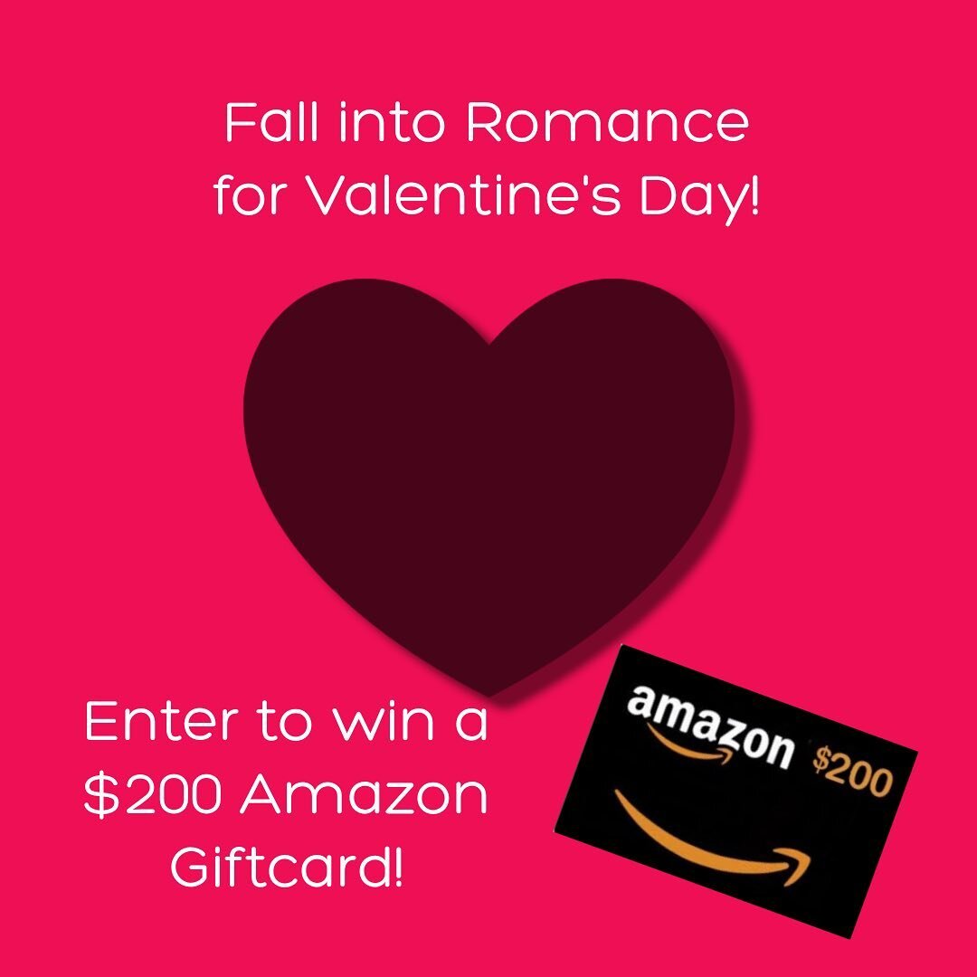 I am so excited to be participating in Cathy Yardley&rsquo;s Fall Into Romance Giveaway! We have a $200 Amazon Giftcard up for grabs and it's super easy to enter! 

The giveaway will run Feb 12-21st. The grand prize winner will be announced February 