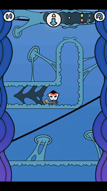 When traveling through the path changer Oni's position changes to the exit location