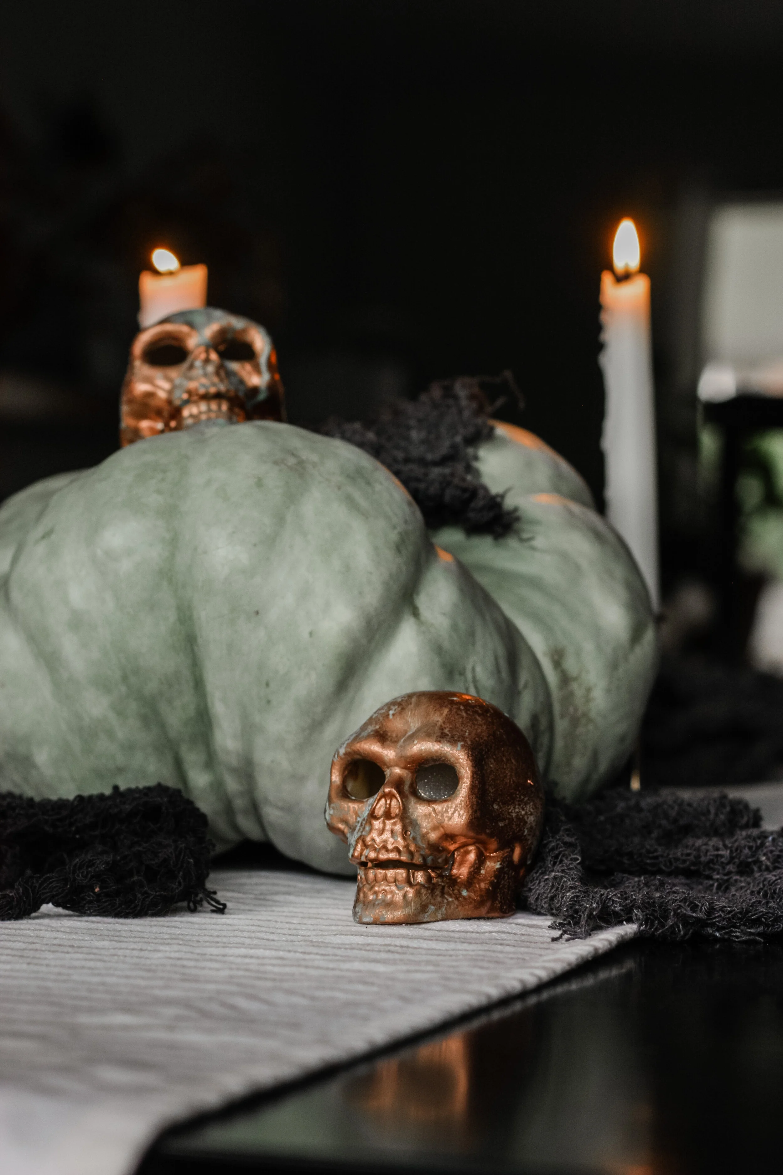 DIY Copper Skeletons