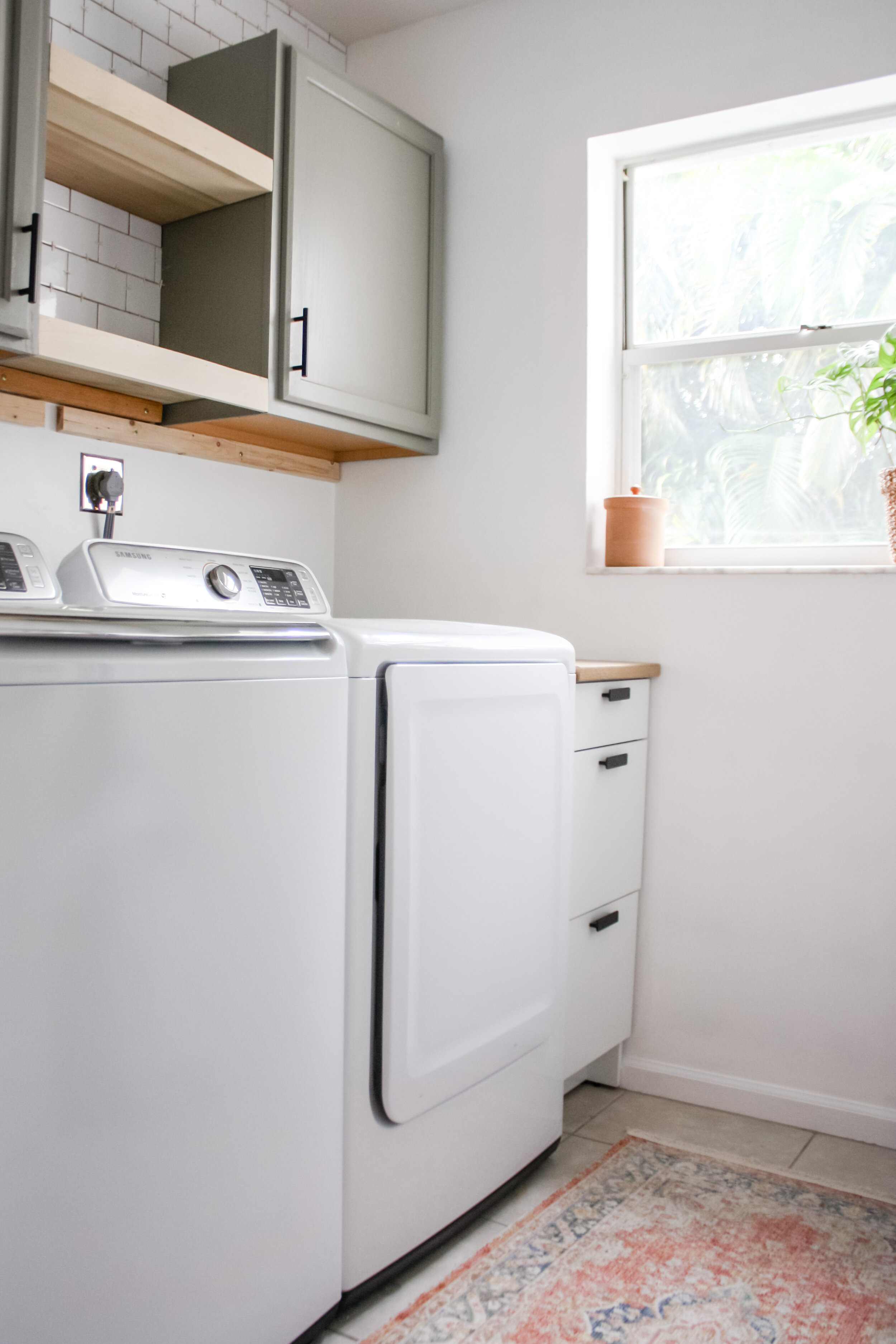 How to Hide Your Laundry Hookups - Laundry Room Reveal — CATIE ZEE HOME