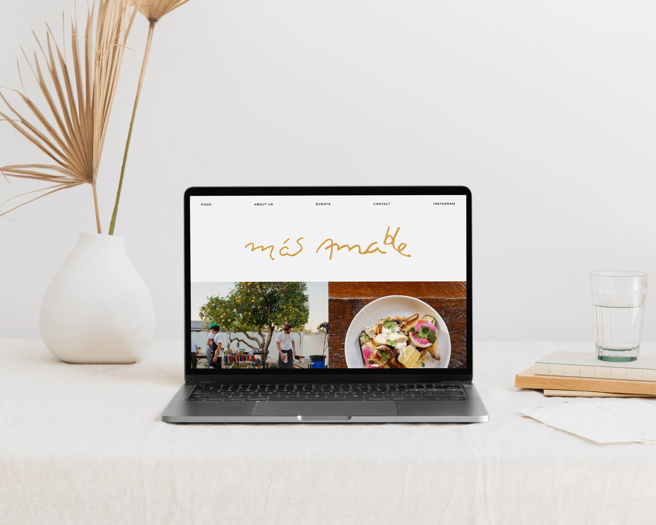Mas Amable  /  Web Design