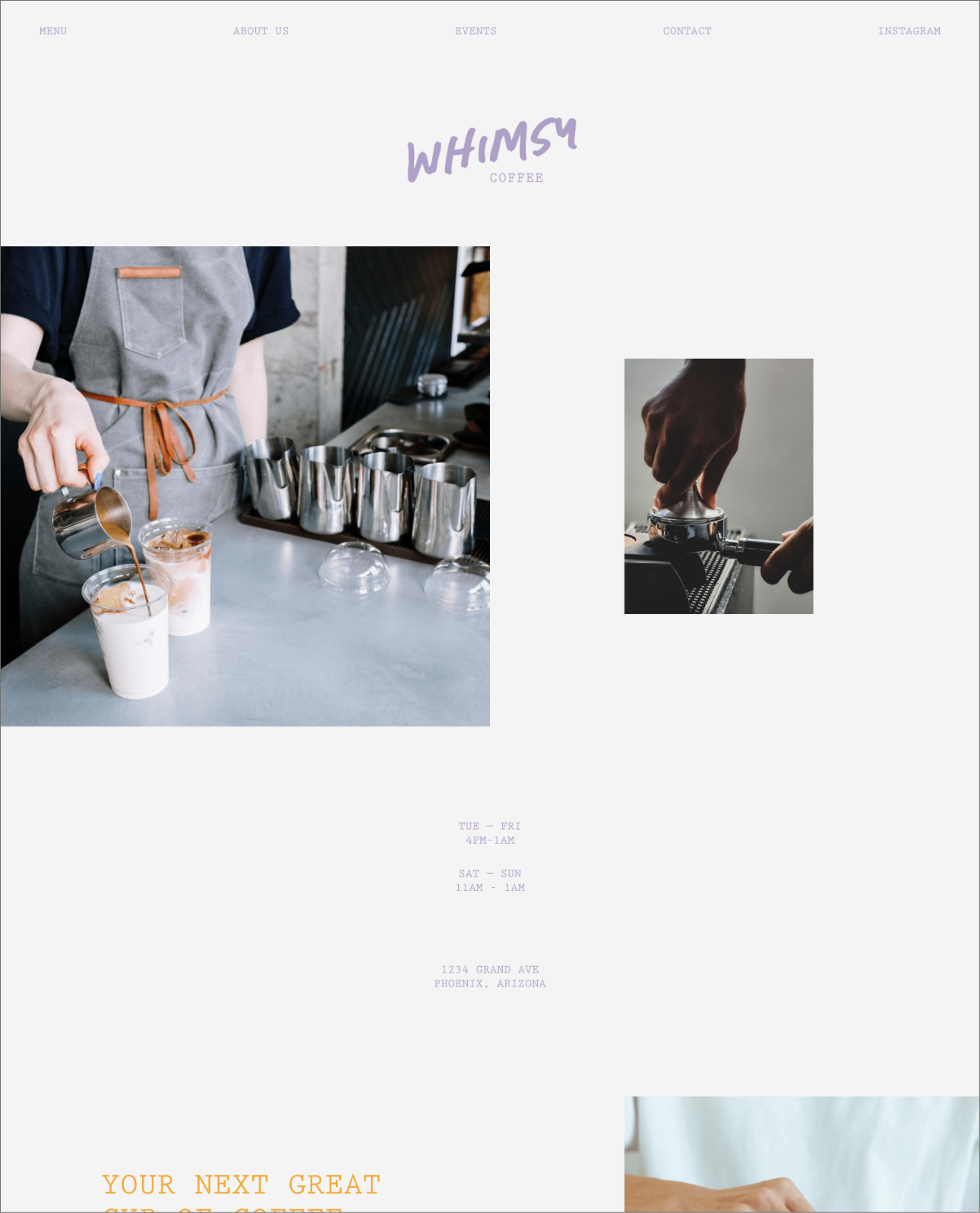 Whimsy Squarespace 7.1 Template - Gruner — Elo Creative Studio