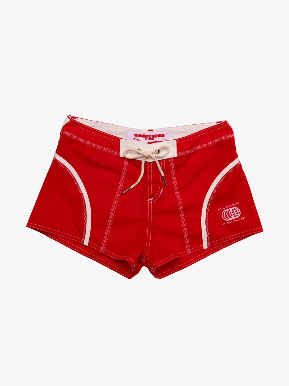 Red & White Made Some Short Shorts — Made Some Souvenirs