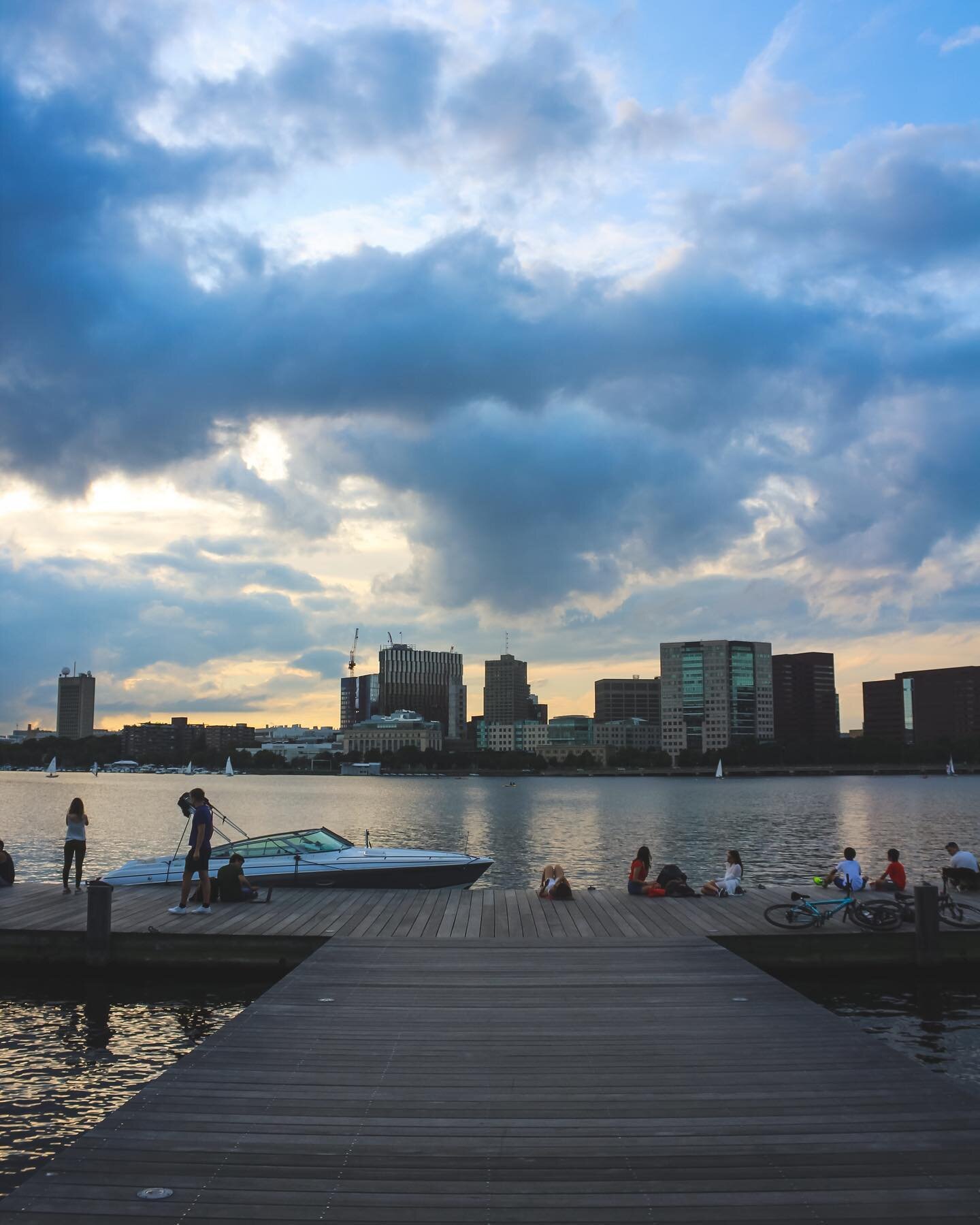 Evening on the esplanade
