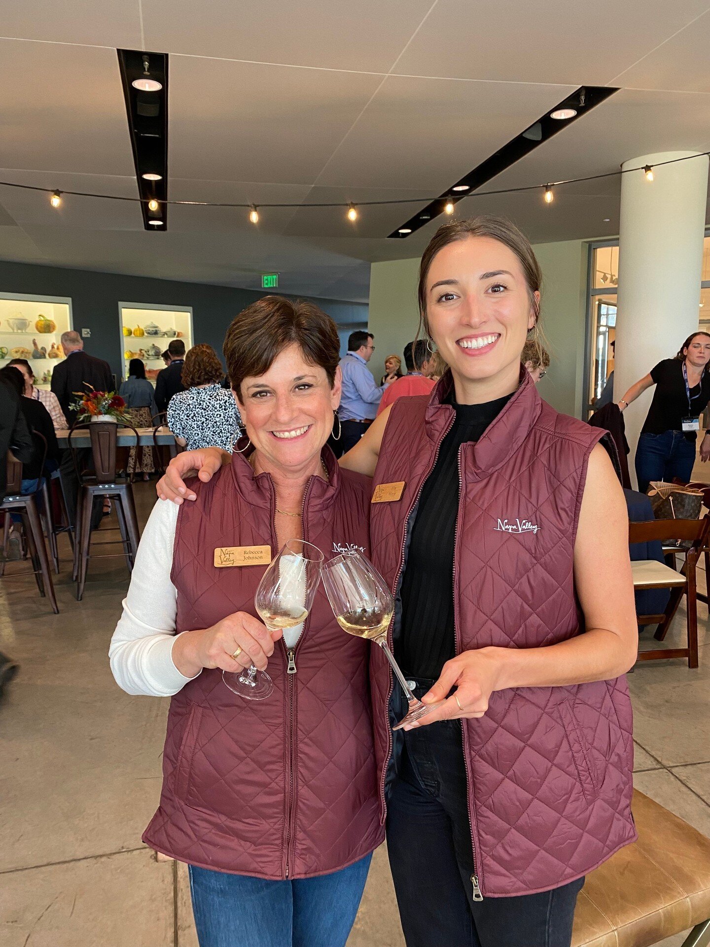 Taking a moment to #cheersthegoodlife at Visit Napa Valley&rsquo;s Destination Symposium! 🥂 Our event planning dream team, O&rsquo;Donnell Lane partner Rebecca Johnson and associate director Ella Winje, worked behind the scenes to design and oversee