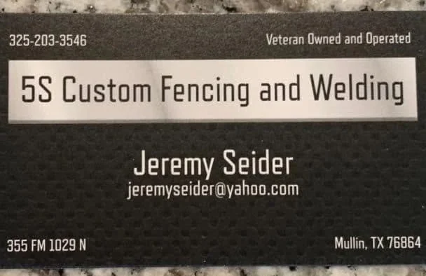 5S Custom Fencing &amp; Welding LLC