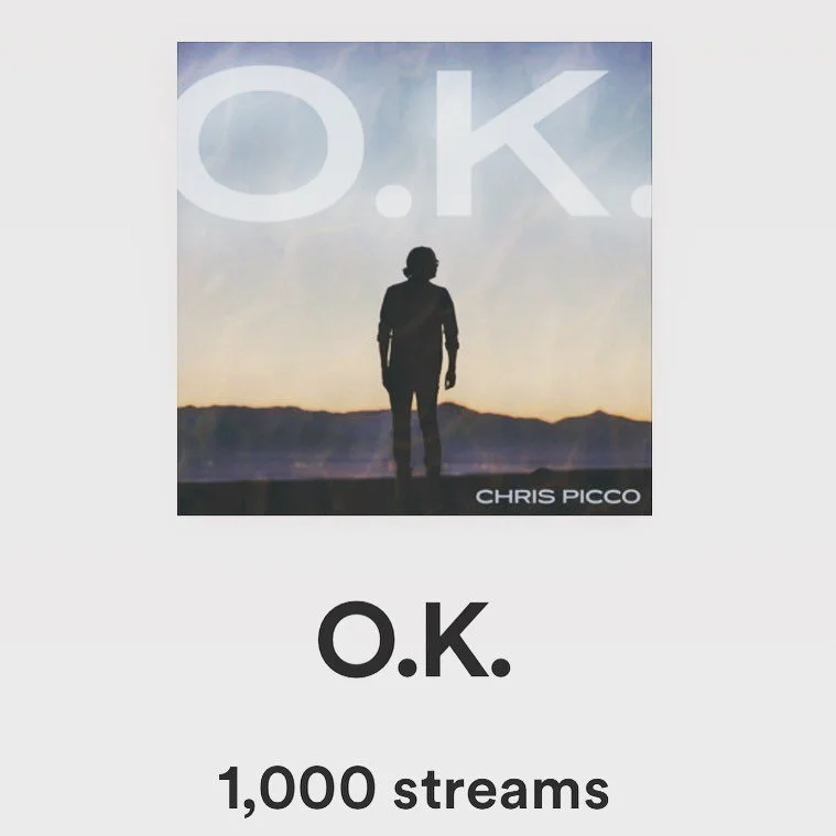 O.K. just hit 1000 streams on Spotify! Thank you all for listening!🎶❤️
.
.
.
.
#spotify #thealgorithm #ok #playlist #singersongwriter #spotifystreams #redlands #music #wtssb