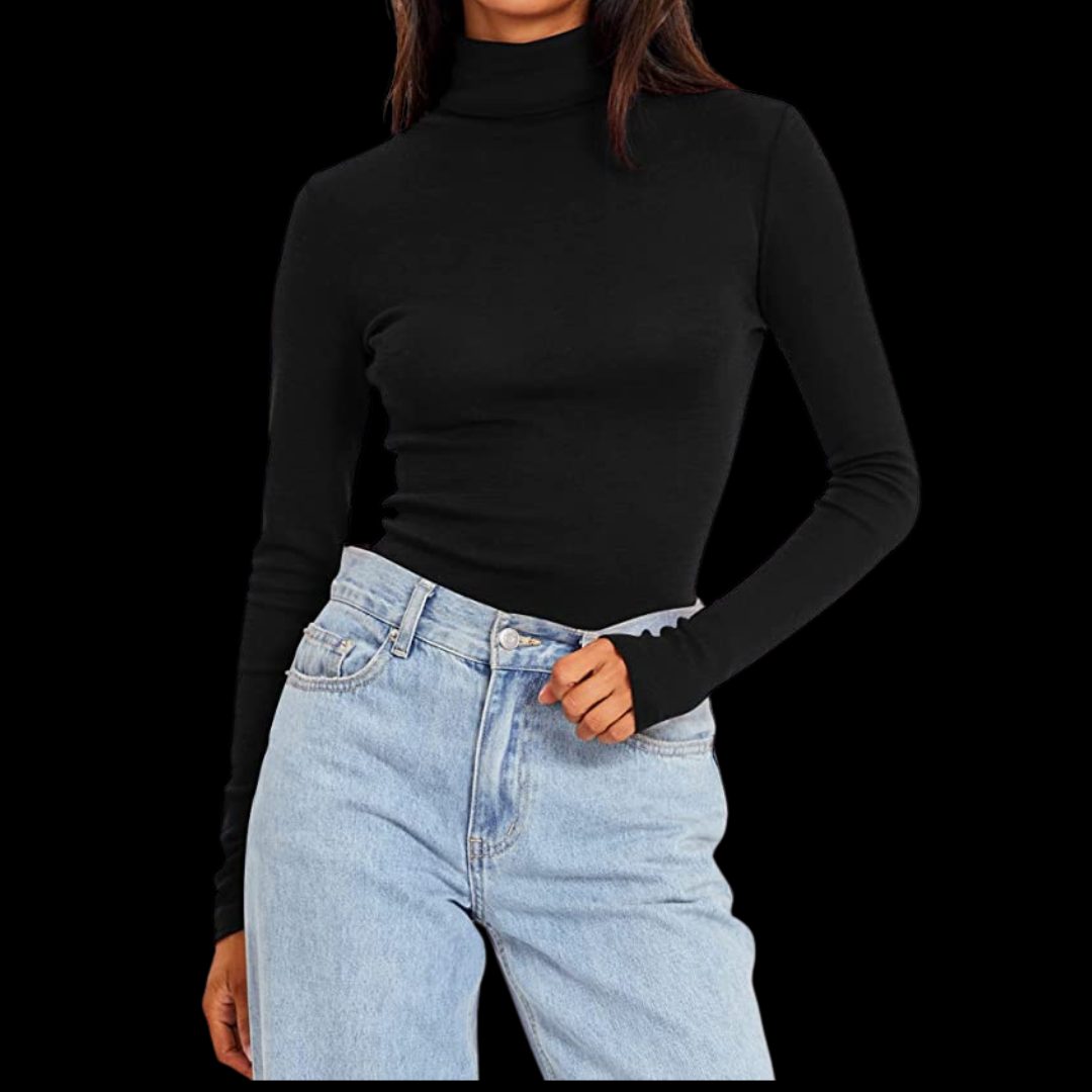 6 Ways To Style A Black Turtleneck This Fall — wallflower