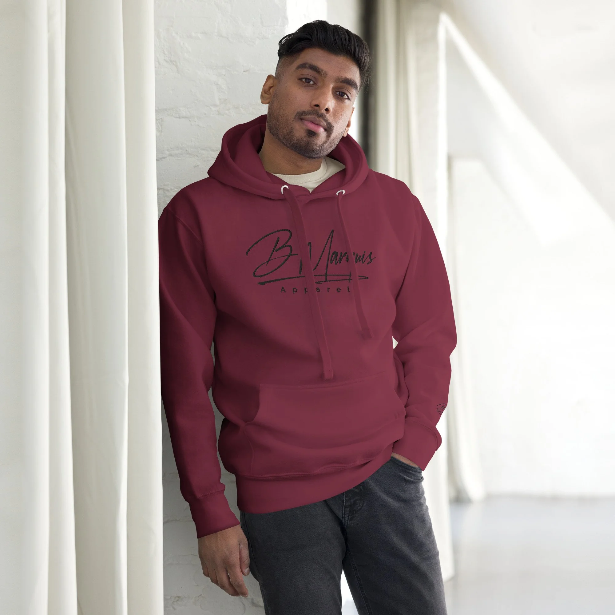 B Marquis Signature Embroidery Hoodie