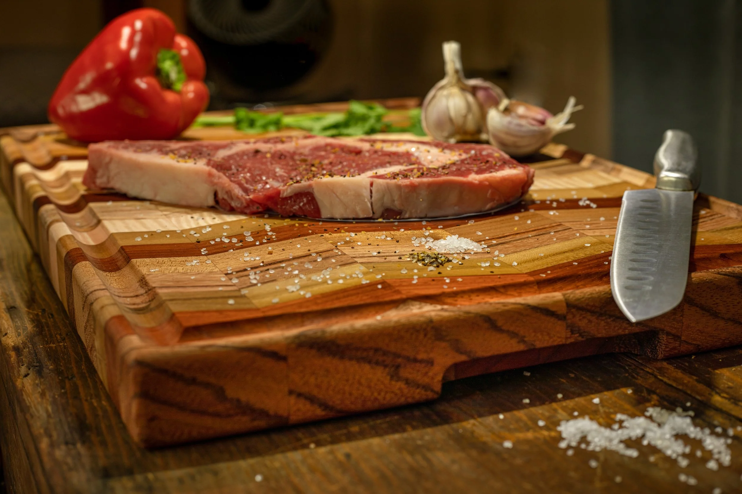 Why Knife Marks Belong on a Cutting Board