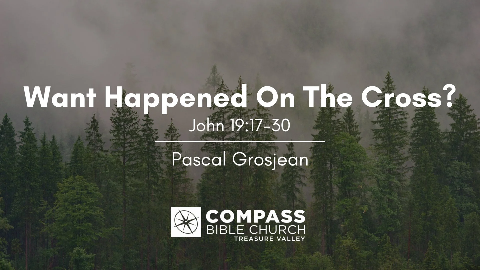 What Happened on the Cross? • John 19:17-30