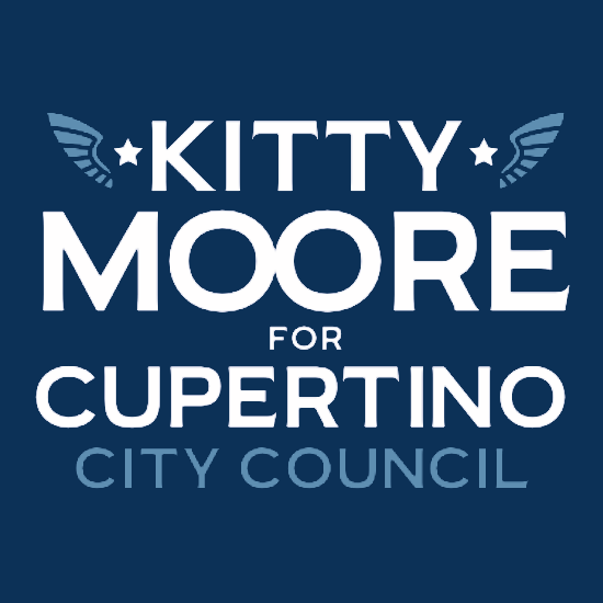 Kitty 4 Cupertino: Paid for by Kitty Moore for Council 2020 FPPC #1428355