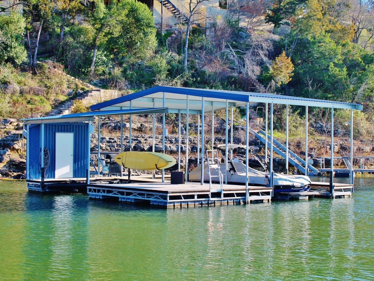 Central Texas Custom Boat Docks — Dependable Docks