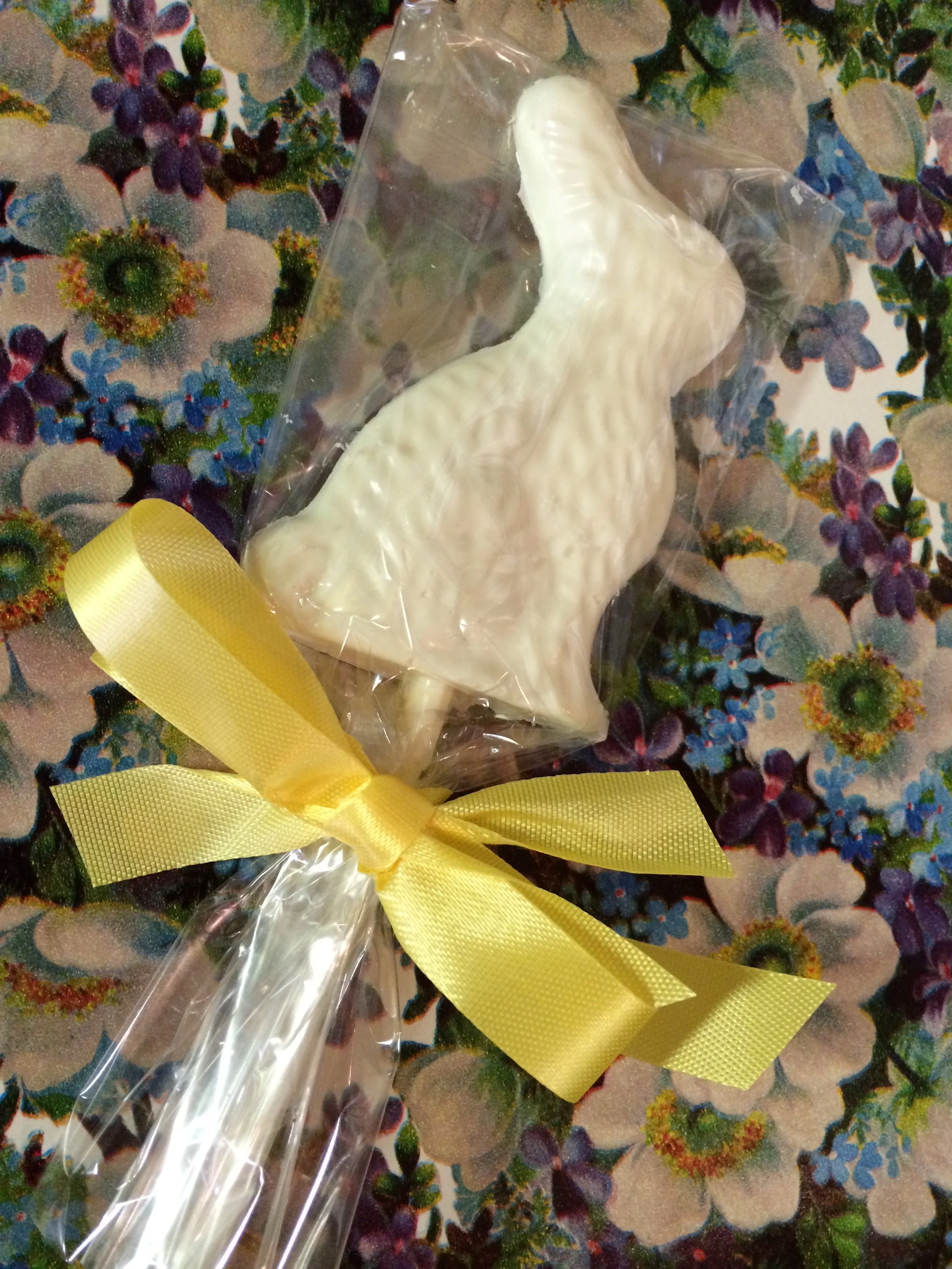 Solid Chocolate Bunny Pop