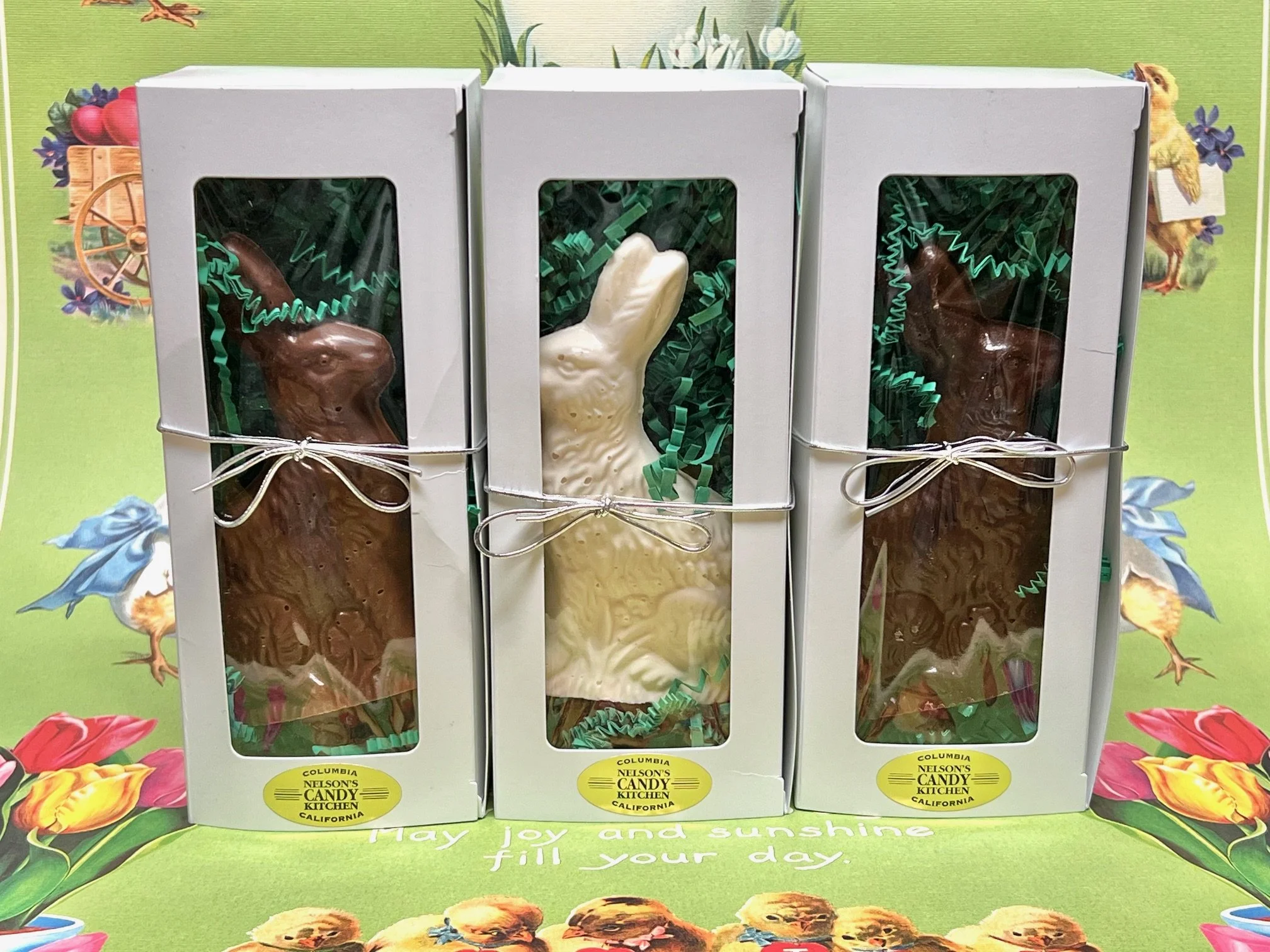 Solid Chocolate Cottontail Rabbit