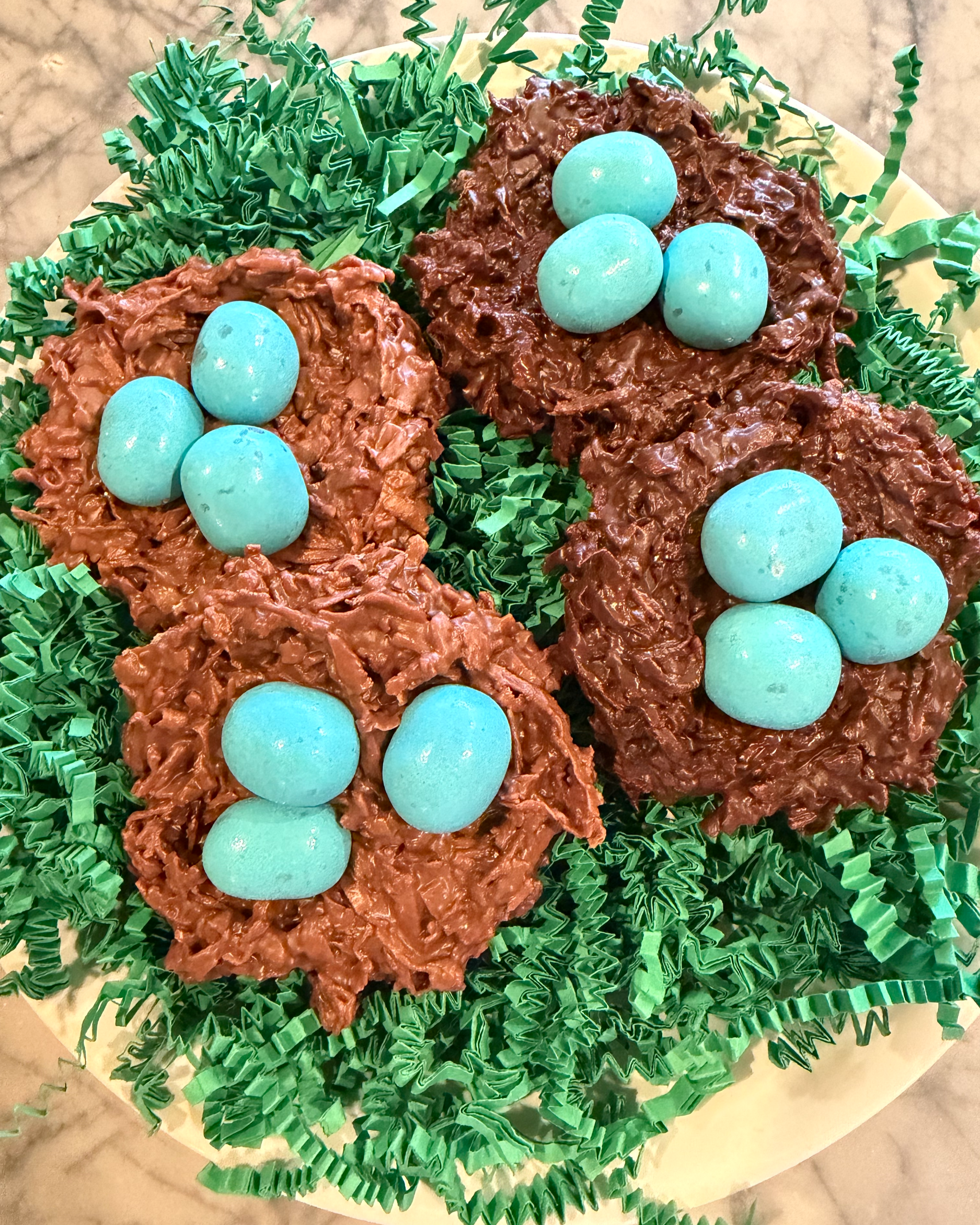 Coconut Robin's Nests